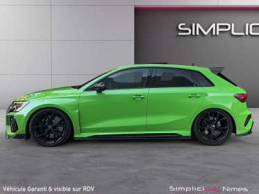 Audi rs3 sportback 2.5 tfsi 400 s tronic 7 quattro - toit ouvrant - sièges chauffants - bang  olufsen - garantie 12 mois...