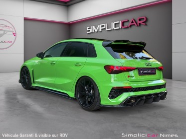 Audi rs3 sportback 2.5 tfsi 400 s tronic 7 quattro - toit ouvrant - sièges chauffants - bang  olufsen - garantie 12 mois...