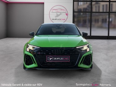 Audi rs3 sportback 2.5 tfsi 400 s tronic 7 quattro - toit ouvrant - sièges chauffants - bang  olufsen - garantie 12 mois...