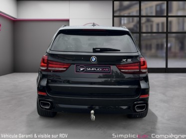 Bmw x5 f15 30d 258ch xdrive pack m - faible km - full - attelage- 2 eme mains - immat fr - occasion simplicicar compiegne...