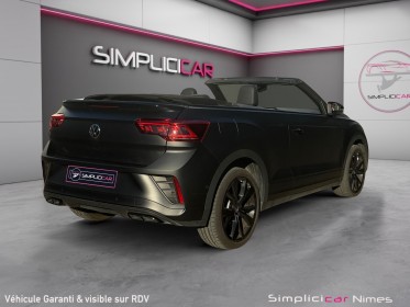 Volkswagen t-roc cabriolet 1.5 tsi evo 150 dsg7 r-line edition black mat - garantie constructeur occasion simplicicar nimes -...