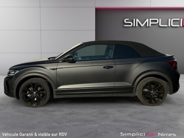 Volkswagen t-roc cabriolet 1.5 tsi evo 150 dsg7 r-line edition black mat - garantie constructeur occasion simplicicar nimes -...