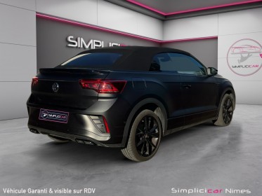 Volkswagen t-roc cabriolet 1.5 tsi evo 150 dsg7 r-line edition black mat - garantie constructeur occasion simplicicar nimes -...