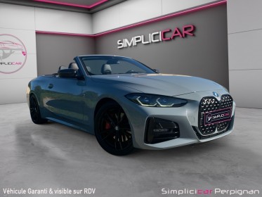 Bmw serie 4 cabriolet g23 430d 286 ch bva8 m sport / entretien complet bmw / garantie 12 mois occasion simplicicar perpignan ...