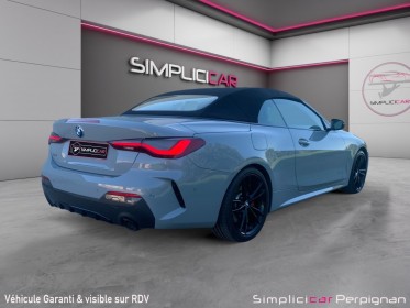 Bmw serie 4 cabriolet g23 430d 286 ch bva8 m sport / entretien complet bmw / garantie 12 mois occasion simplicicar perpignan ...