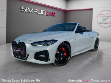 Bmw serie 4 cabriolet g23 430d 286 ch bva8 m sport / entretien complet bmw / garantie 12 mois occasion simplicicar perpignan ...