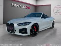 Bmw serie 4 cabriolet g23 430d 286 ch bva8 m sport / entretien complet bmw / garantie 12 mois occasion simplicicar perpignan ...