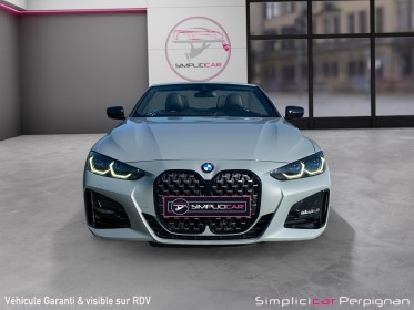 Bmw serie 4 cabriolet g23 430d 286 ch bva8 m sport / entretien complet bmw / garantie 12 mois occasion simplicicar perpignan ...