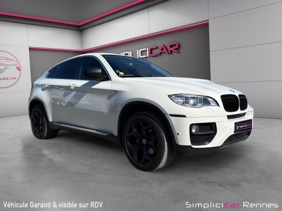 Bmw x6 e71 lci 30d xdrive 245ch - camera 360 - attelage - toit ouvrant - coffre électrique occasion simplicicar rennes...