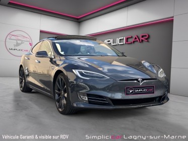 Tesla model s 75d awd 525 ch dual motor - toit ouvrant panoramique - conduite autonome - sièges  volant chauffants occasion...