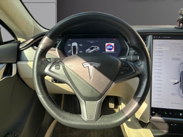 Tesla model s 75d awd 525 ch dual motor - toit ouvrant panoramique - conduite autonome - sièges  volant chauffants occasion...