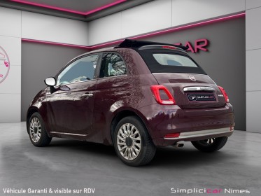 Fiat 500c my22 cabriolet hybride dolcevita - garantie 12 mois occasion simplicicar nimes - rb auto simplicicar simplicibike...