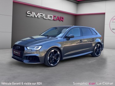 Audi rs3 sportback 2.5 tfsi 400 s tronic 7 quattro occasion simplicicar la ciotat simplicicar simplicibike france