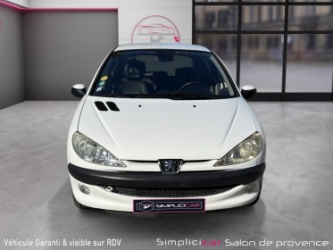Peugeot 206 1.4i/75cv/climatisation/radio/entretien à jour/garantie occasion simplicicar salon de provence simplicicar...