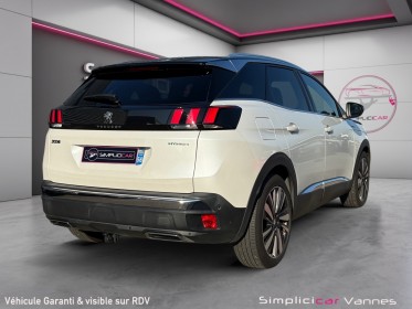 Peugeot 3008 hybrid4 300 e-eat8 gt, attelage rdso, sièges chauffants, garantie 12 mois occasion scl 56 - simplicicar vannes...
