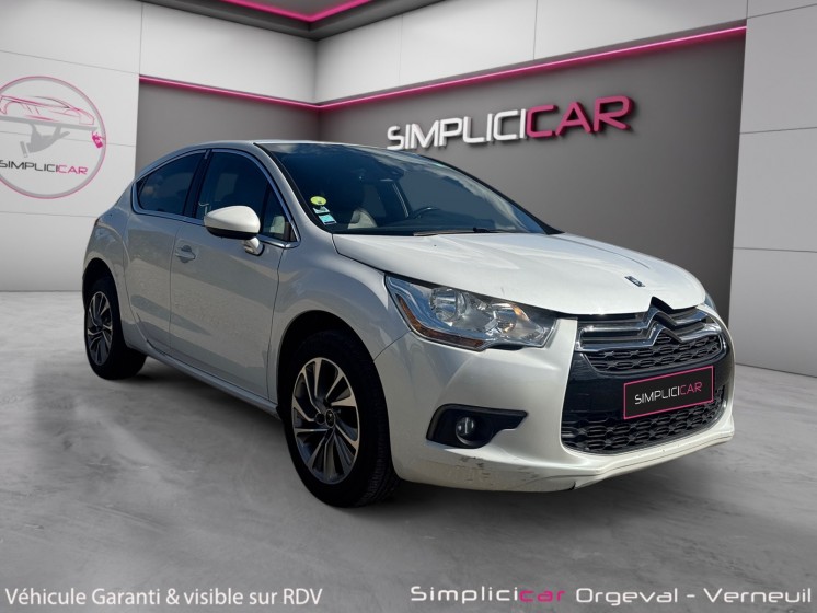 Citroen ds4 so chic 1.6 e-hdi 115 ch boite automatique occasion simplicicar orgeval  simplicicar simplicibike france