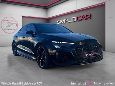 Audi rs3 berline 2.5 tfsi 400 s tronic 7 quattro traitement céramique toit ouvrant spoiler rs carbone garantie...