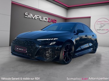 Audi rs3 berline 2.5 tfsi 400 s tronic 7 quattro traitement céramique toit ouvrant spoiler rs carbone garantie...