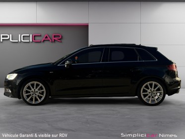 Audi a3 sportback 1.6 tdi 110 s line s tronic 7 - toit ouvrant - garantie 12 mois occasion simplicicar nimes - rb auto...