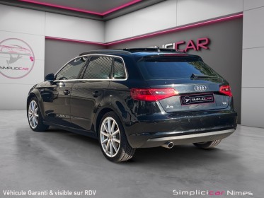 Audi a3 sportback 1.6 tdi 110 s line s tronic 7 - toit ouvrant - garantie 12 mois occasion simplicicar nimes - rb auto...