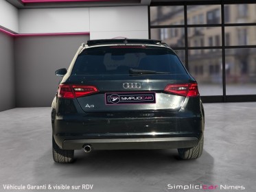 Audi a3 sportback 1.6 tdi 110 s line s tronic 7 - toit ouvrant - garantie 12 mois occasion simplicicar nimes - rb auto...