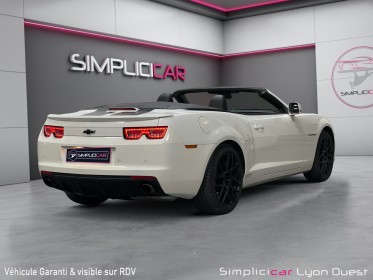 Chevrolet camaro cabriolet v8 6.2 405ch a occasion simplicicar lyon ouest simplicicar simplicibike france