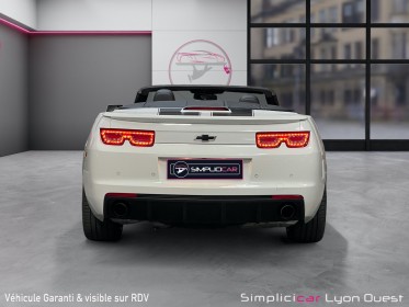 Chevrolet camaro cabriolet v8 6.2 405ch a occasion simplicicar lyon ouest simplicicar simplicibike france