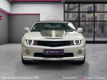 Chevrolet camaro cabriolet v8 6.2 405ch a occasion simplicicar lyon ouest simplicicar simplicibike france