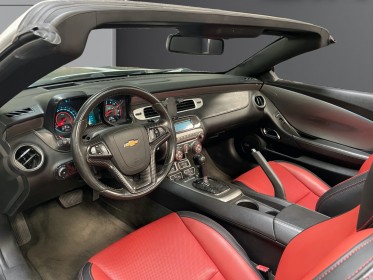 Chevrolet camaro cabriolet v8 6.2 405ch a occasion simplicicar lyon ouest simplicicar simplicibike france