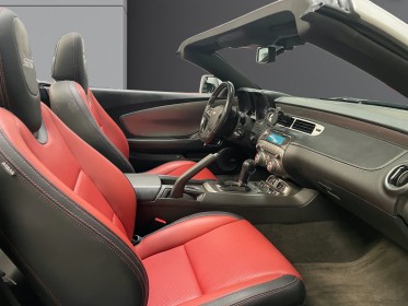 Chevrolet camaro cabriolet v8 6.2 405ch a occasion simplicicar lyon ouest simplicicar simplicibike france