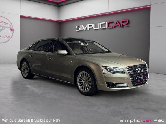 Audi a8 a8 l w12 6.3 fsi 500 quattro tiptronic a occasion simplicicar pau simplicicar simplicibike france