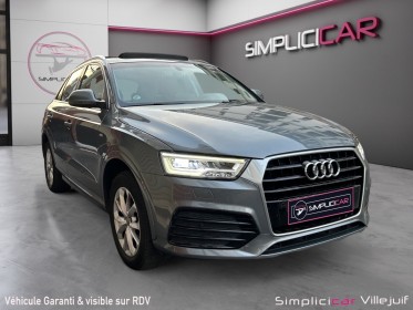 Audi q3 q3 1.4 tfsi cod 150 ch s tronic 6 s line, toit ouvrant panoramique, caméra de recul, hayon Électrique, garantie...