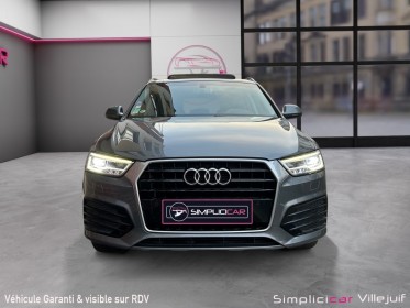 Audi q3 q3 1.4 tfsi cod 150 ch s tronic 6 s line, toit ouvrant panoramique, caméra de recul, hayon Électrique, garantie...