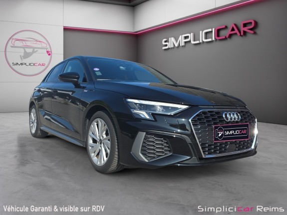 Audi a3 sportback 35 tfsi mild hybrid 150 s tronic 7 s line occasion simplicicar lille  simplicicar simplicibike france