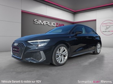 Audi a3 sportback 35 tfsi mild hybrid 150 s tronic 7 s line occasion simplicicar lille  simplicicar simplicibike france
