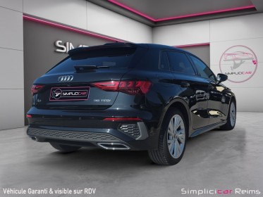 Audi a3 sportback 35 tfsi mild hybrid 150 s tronic 7 s line occasion simplicicar lille  simplicicar simplicibike france