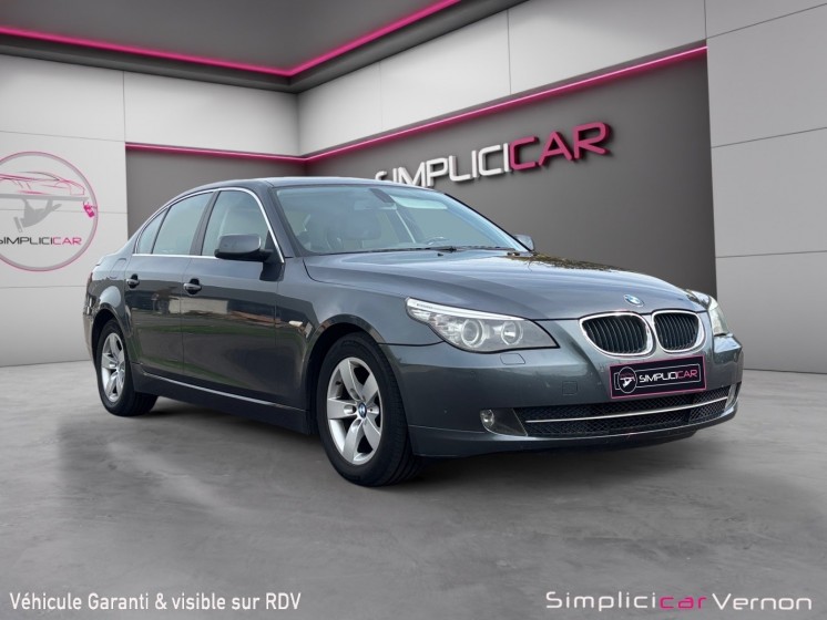 Bmw serie 5 e60 lci 520d luxe a  ecran android  jantes 17  garantie 12 mois occasion simplicicar vernon simplicicar...