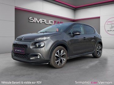 Citroen c3 c3 bluehdi 100 ss bvm5 shine  entretien citroen  applecarplay  garantie 12 mois occasion simplicicar vernon...