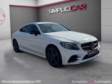 Mercedes classe c coupe 220 d 9g-tronic amg line occasion simplicicar limoges  simplicicar simplicibike france