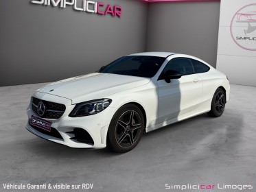 Mercedes classe c coupe 220 d 9g-tronic amg line occasion simplicicar limoges  simplicicar simplicibike france