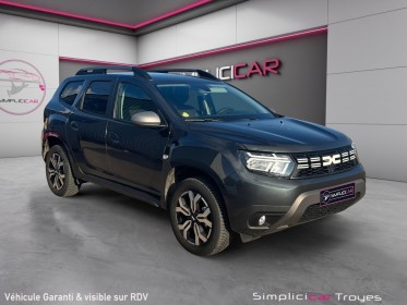 Dacia duster blue dci 115 4x2-b journey  caméra 360° carte mains libres attelage garantie 12 mois occasion barberey...