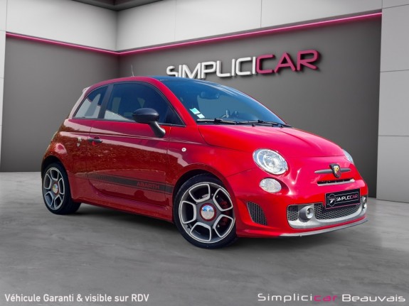 Abarth 500 1.4 turbo 160 ch  16v t-jet garantie 12 mois occasion parc voitures beauvais simplicicar simplicibike france