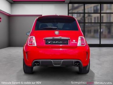 Abarth 500 1.4 turbo 160 ch  16v t-jet garantie 12 mois occasion parc voitures beauvais simplicicar simplicibike france