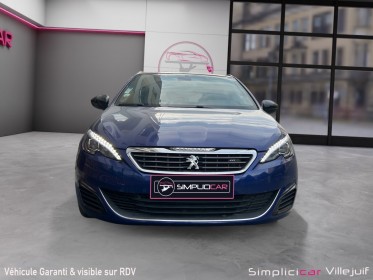 Peugeot 308 sw 2.0 bluehdi 180ch ss eat6 gt, toit panoramique, caméra de recul, palettes au volant, bluetooth, garantie...