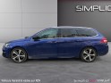 Peugeot 308 sw 2.0 bluehdi 180ch ss eat6 gt, toit panoramique, caméra de recul, palettes au volant, bluetooth, garantie...