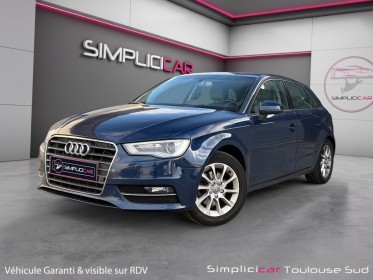 Audi a3 sportback 2.0 tdi 150 ambition s tronic radar gps bluetooth occasion simplicicar toulouse sud simplicicar...