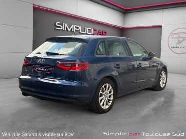 Audi a3 sportback 2.0 tdi 150 ambition s tronic radar gps bluetooth occasion simplicicar toulouse sud simplicicar...