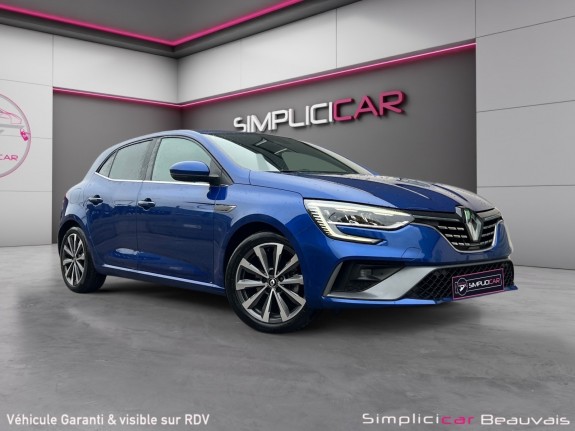 Renault megane iv berline blue dci 115 edc r.s. line entretien complet renault occasion parc voitures beauvais simplicicar...