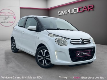 Citroen c1 c1 puretech 82 shine camera de recul regulateur clim garantie 12 mois occasion simplicicar bordeaux  simplicicar...