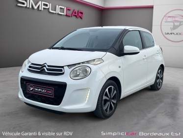 Citroen c1 c1 puretech 82 shine camera de recul regulateur clim garantie 12 mois occasion simplicicar bordeaux  simplicicar...